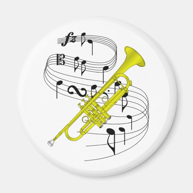 Trumpet Magnet (Framsidan)