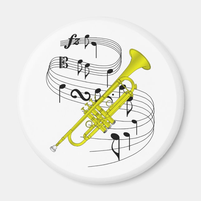 Trumpet Magnet (Framsidan)