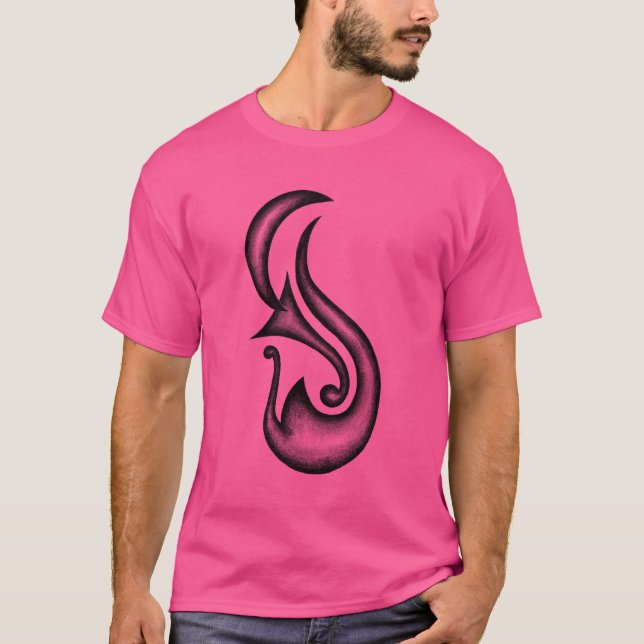 Trumpet Måne T Shirt (Framsida)