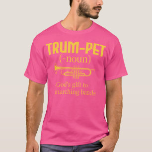 Trumpet - Marching Band Älskare Trumpeter Jazz Mus T Shirt