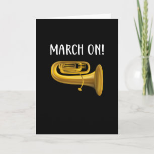 Trumpet Marching Band Brass Band Musiker Kort