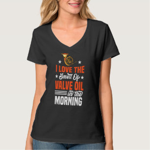 Trumpet Motif för Trumpet Player T Shirt