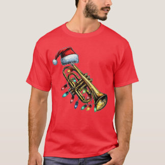 Trumpet Music Instrument-gåva T Shirt