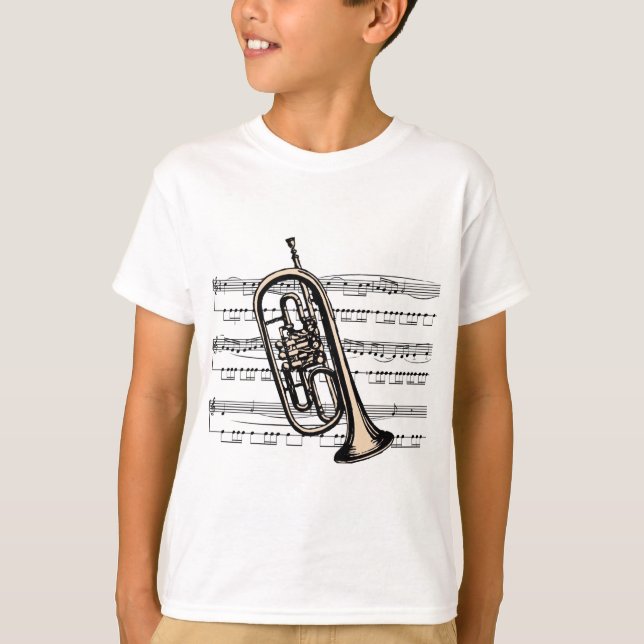Trumpet musical 12 B Tröja (Framsida)