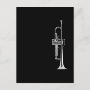 Trumpet Musician Vykort