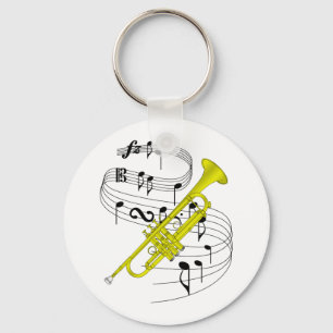 Trumpet Nyckelring