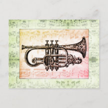 Trumpet och Musik noter