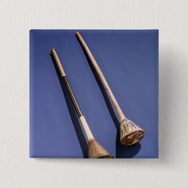 Trumpet och träpropp knapp (Framsida)