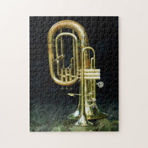 Trumpet och Tuba Pussel