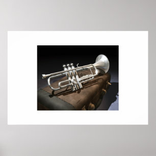 Trumpet på Fodral Poster