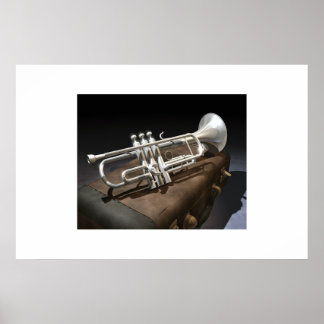 Trumpet på Fodral Poster
