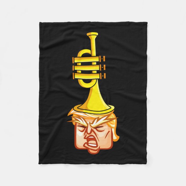Trumpet Part 3 Fleecefilt (Framsidan)