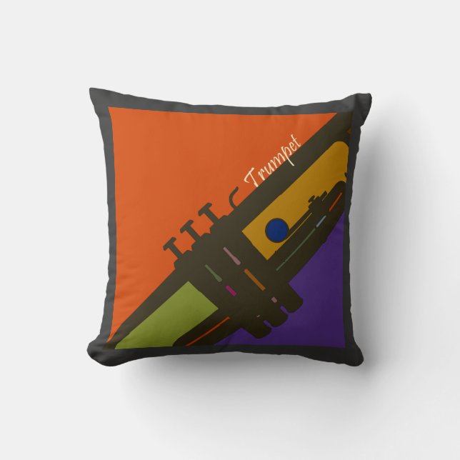 Trumpet Pillow Kudde (Framsida)