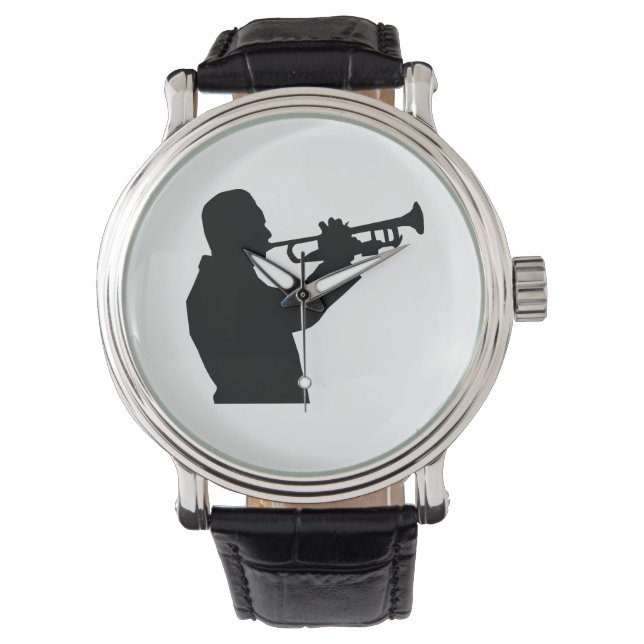 Trumpet Player Armbandsur (Framsida)