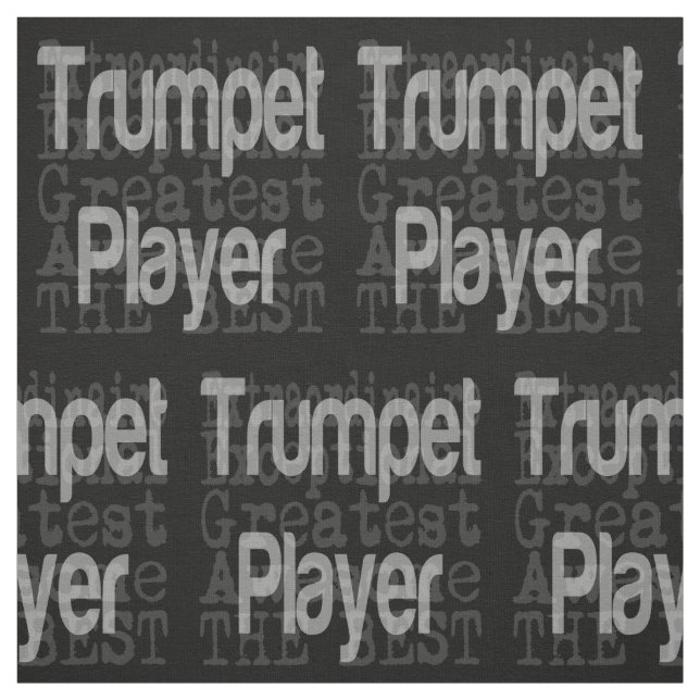 Trumpet Player Extraordinaire Tyg (Provkarta)