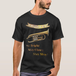 Trumpet Player Funny Humor Musical Instrument T Shirt