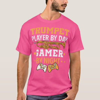 Trumpet Player Gamer Trumpeter Musical Instrument T Shirt