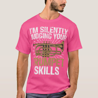 Trumpet Player-gåvor för Hobby Trumpeter Retro Tru T Shirt