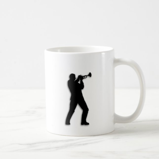 Trumpet Player Kaffemugg (Höger)