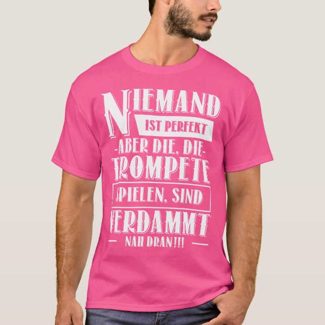 Trumpet Player Musician Trumpet Instrument Trumpet T Shirt (Framsida)