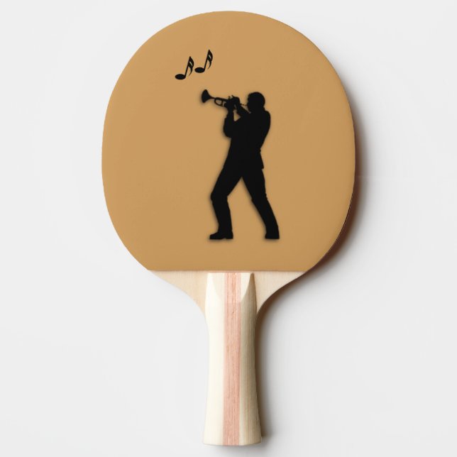 Trumpet Player Pingisracket (Baksidan)