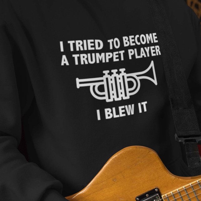 Trumpet Player Sweatshirt (Skapare uppladdad)