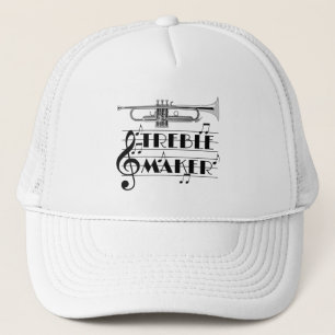 Trumpet Player Treble Maker Truckerkeps