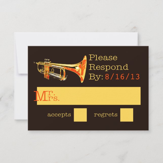 Trumpet Responcard OSA Kort (Framsida)