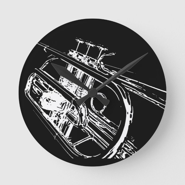 Trumpet Rund Klocka (Framsida)