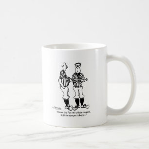 Trumpet som är bättre än en vissling kaffemugg