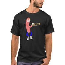 Trumpet som leker WeeniemörkT-tröja