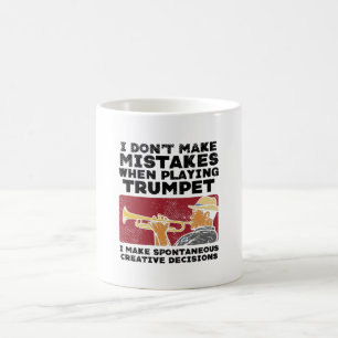Trumpet - spela en trumpet kaffemugg