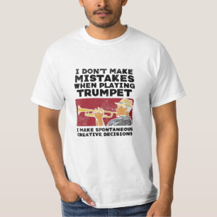 Trumpet - spela en trumpet t shirt