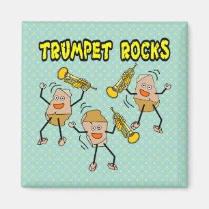 Trumpet Sten Magnet