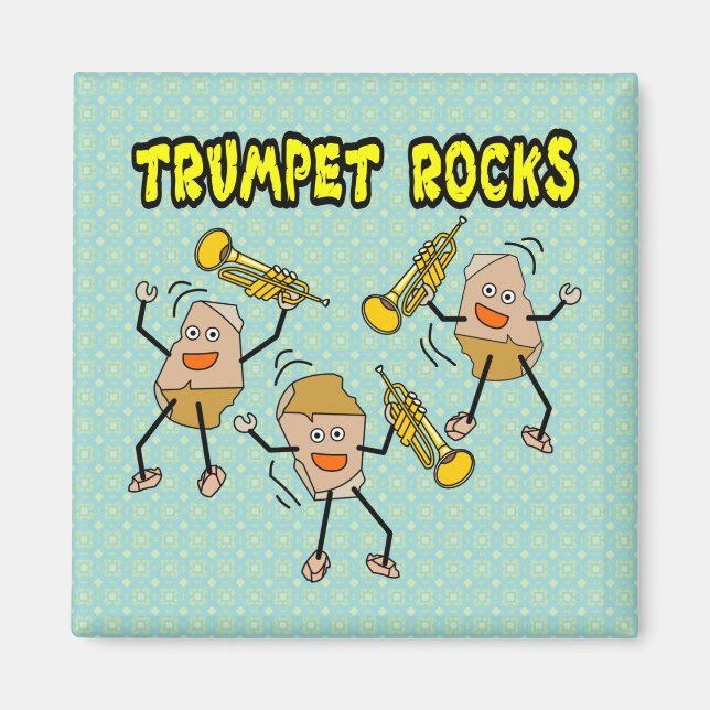 Trumpet Sten Magnet (Framsidan)