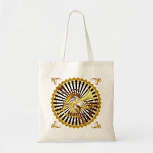 Trumpet Swirls tobag Tygkasse