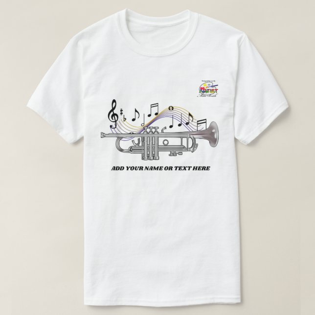 Trumpet T Shirt (Design framsida)