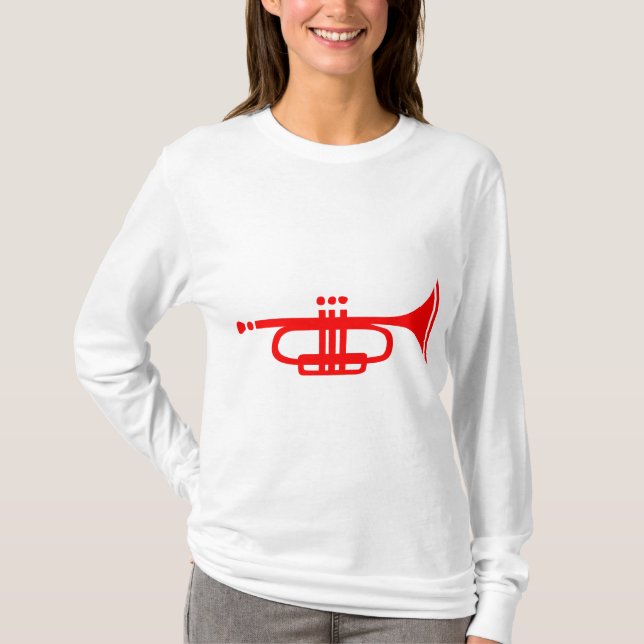 trumpet t-shirt (Framsida)