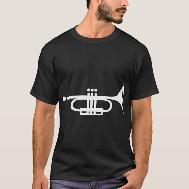 trumpet t shirt (Framsida)