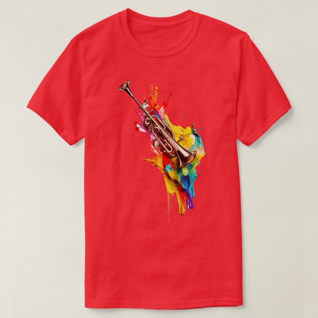 Trumpet T Shirt (Design framsida)