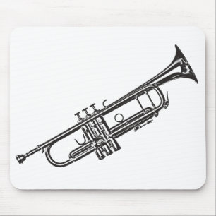 Trumpet "teckning ", musmatta