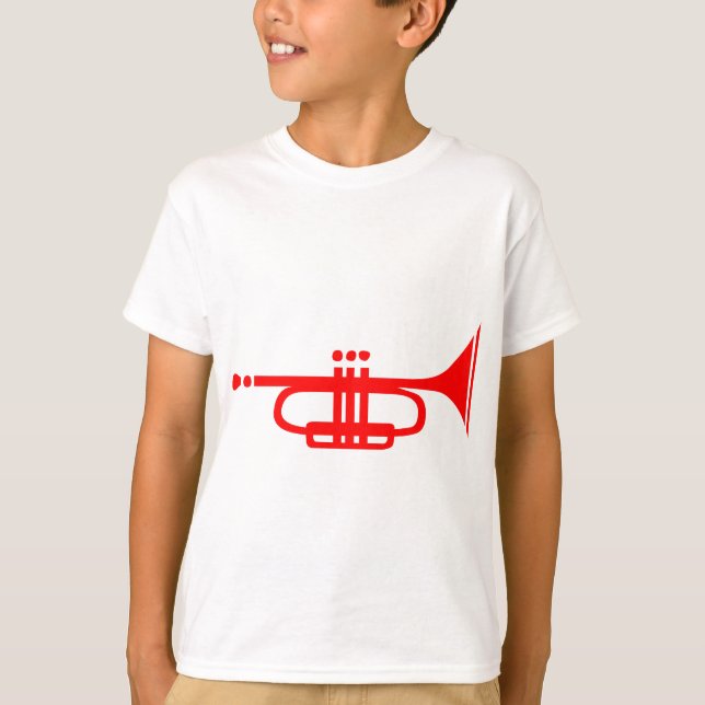 trumpet tee (Framsida)