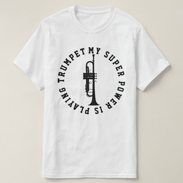 Trumpet Tee Shirt (Design framsida)