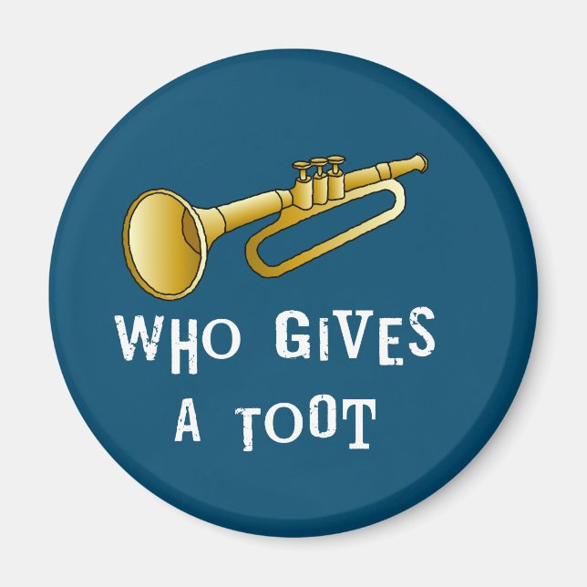 Trumpet Toot Magnet (Framsidan)