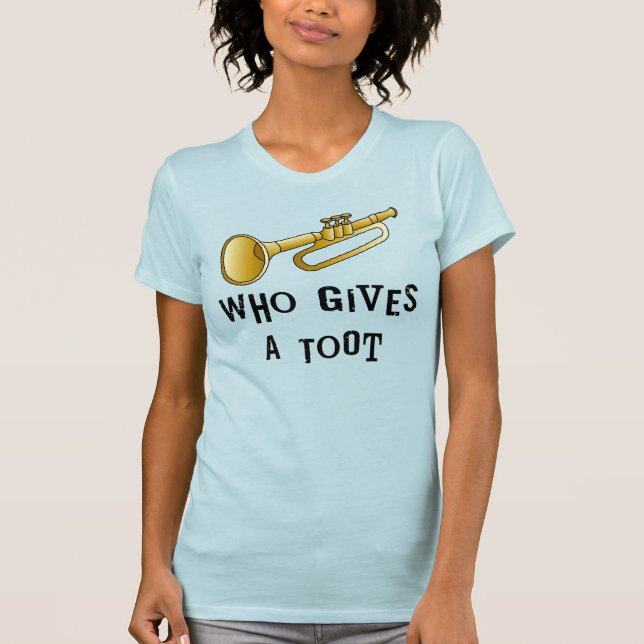 Trumpet Toot T Shirt (Framsida)