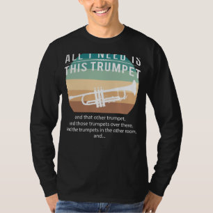 Trumpet Triumph: Jazz upp Stil med den här Hila T Shirt