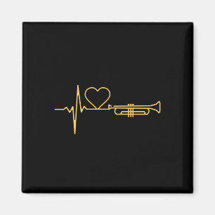 Trumpet - Trumpet Hjärtbankspresent Magnet