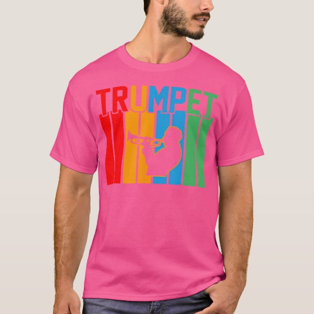 Trumpet Trumpet Player T Shirt (Framsida)