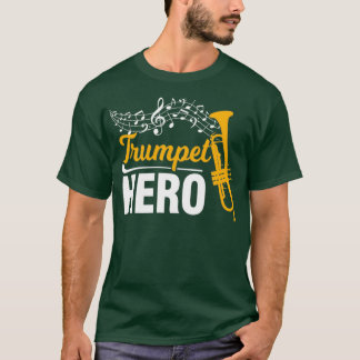 Trumpet trumpeter Musik för musikinstrument vind T Shirt