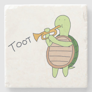 Trumpet Turtle Coster Stenunderlägg